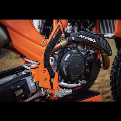 X-GRIP フレームガード オレンジ/ブラック EXC EXC-F XC-W XCF-W