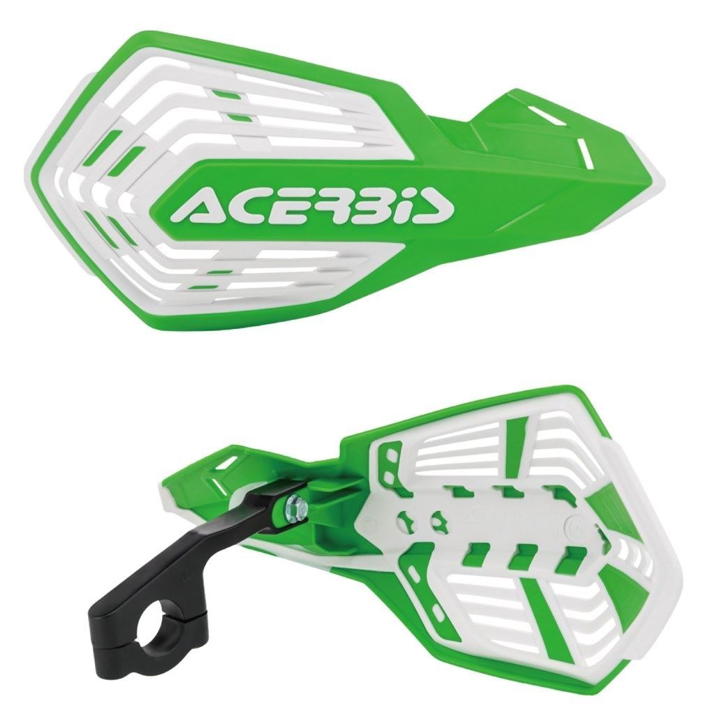 X-FUTURE Handguards, Green/White, φ22.2mm