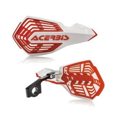 X-FUTURE Handguards White/Red φ22.2mm