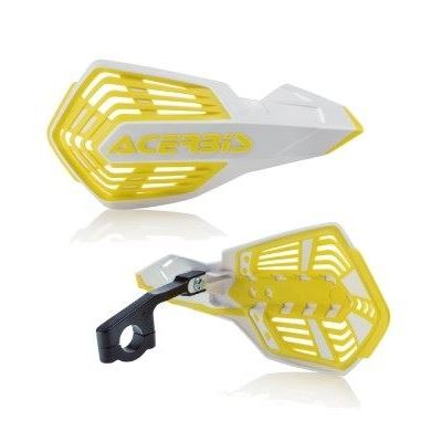 X-FUTURE Handguards White/Yellow φ22.2mm