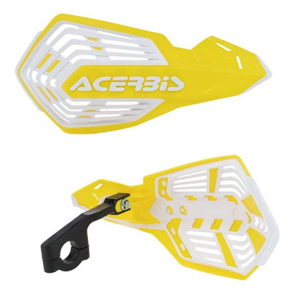X-FUTURE Handguards Yellow/White φ22.2mm