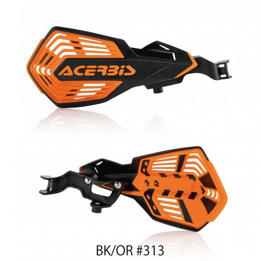 K-FUTURE Handguards Black/Orange EXC 250/350 EXC-F etc.