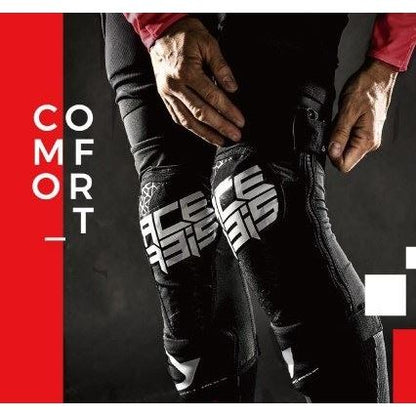 X-ZIP ニーガード ブラック フリーサイズ