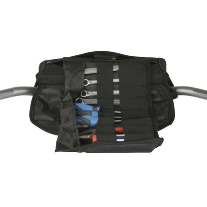 MANUハンドルバーツールバッグ ブラック/グレー 容量2.5L