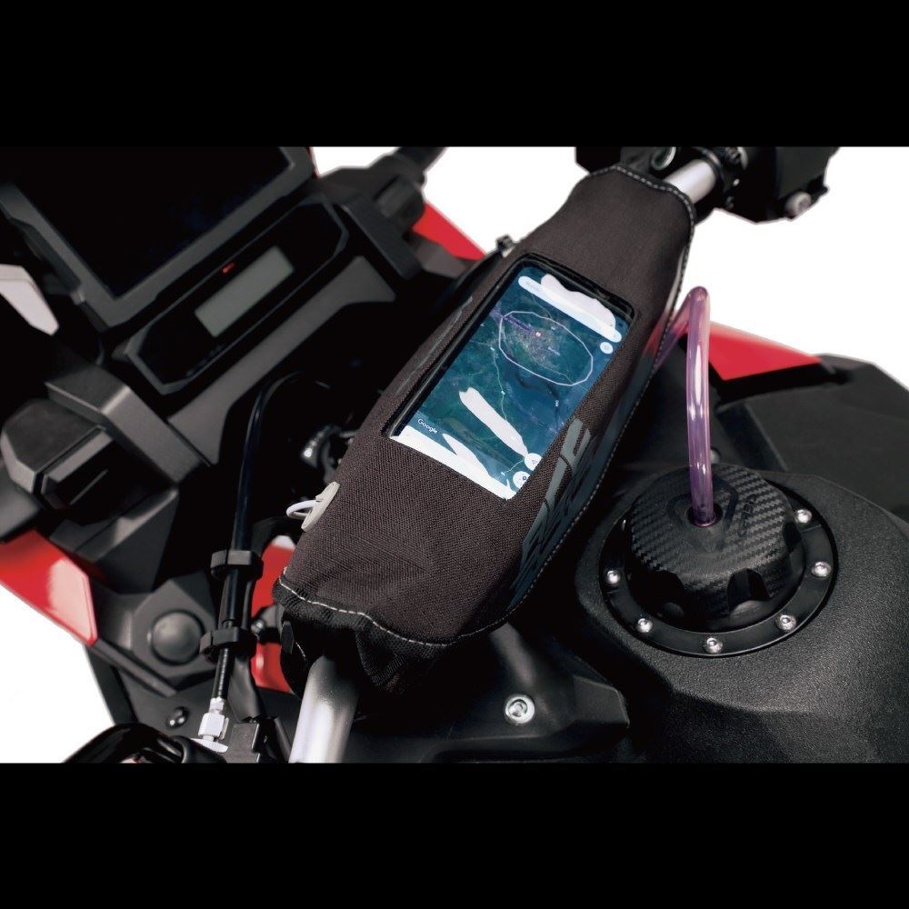 MANUハンドルバーツールバッグ ブラック/グレー 容量2.5L