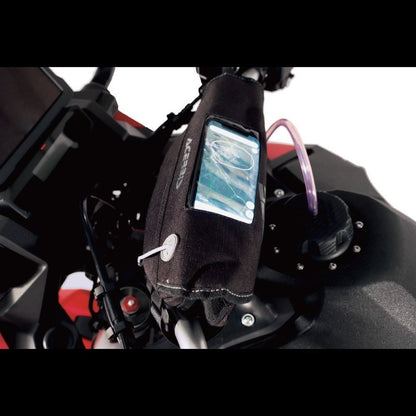 MANUハンドルバーツールバッグ ブラック/グレー 容量2.5L