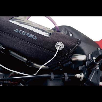 MANUハンドルバーツールバッグ ブラック/グレー 容量2.5L