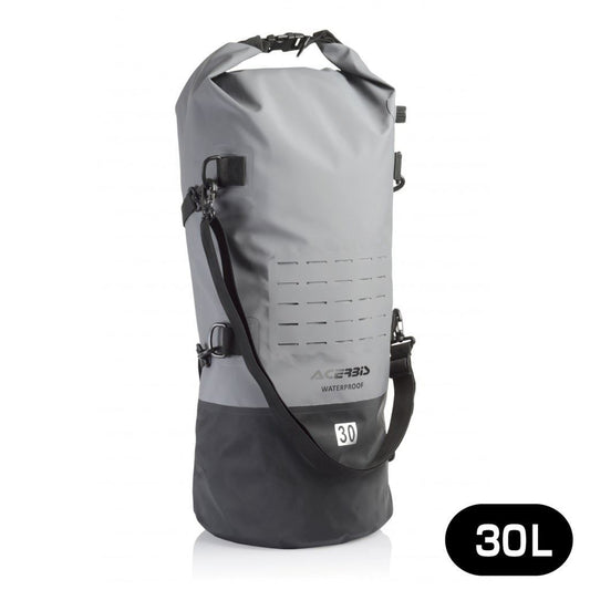 X-WATER VERTICAL バッグ ブラック/グレー 容量30L