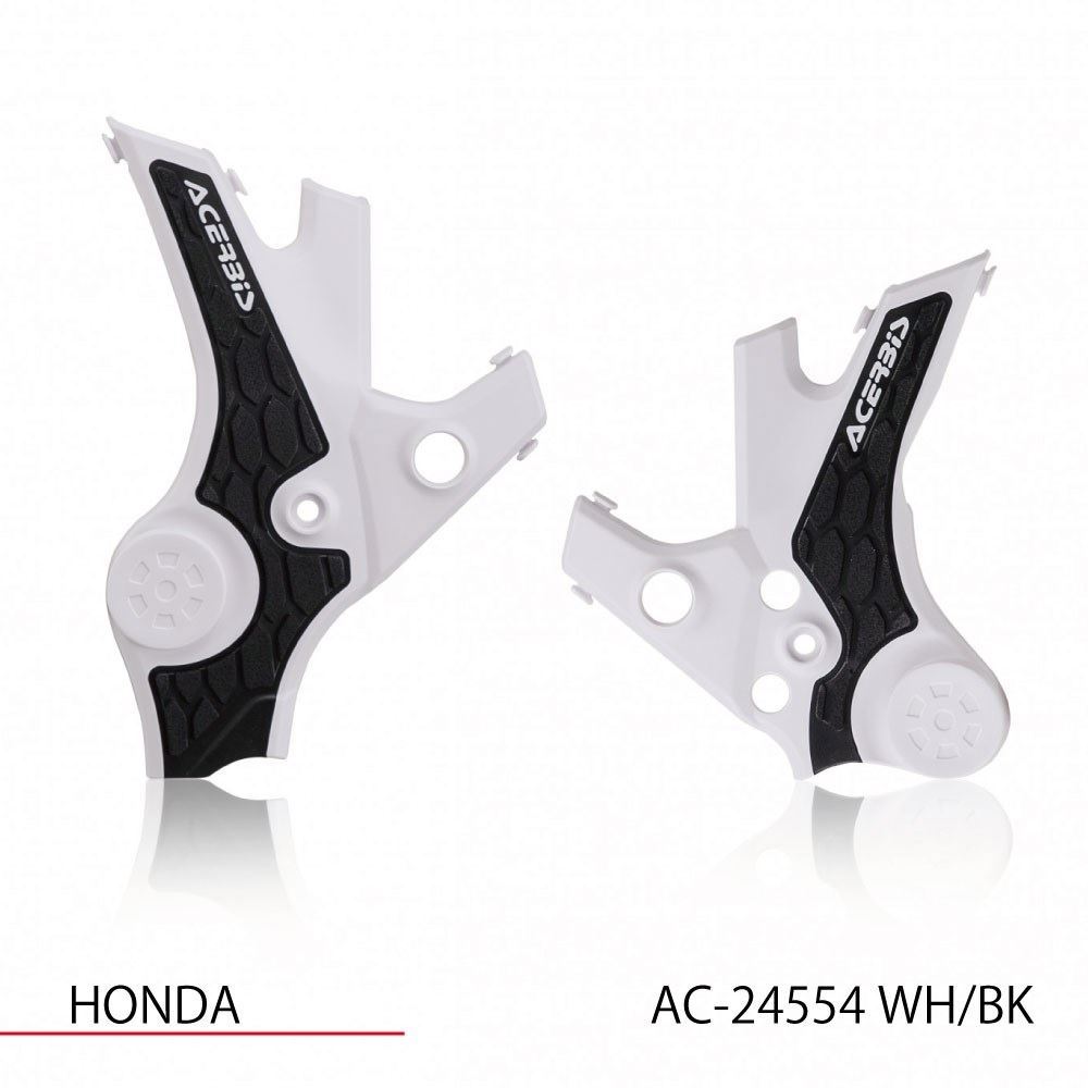 X-GRIP フレームガード ホワイト/ブラック アフリカツイン1100L アドベンチャースポーツ