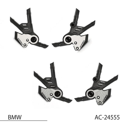 X-GRIP フレームガード ブラック/シルバー R1200/1250