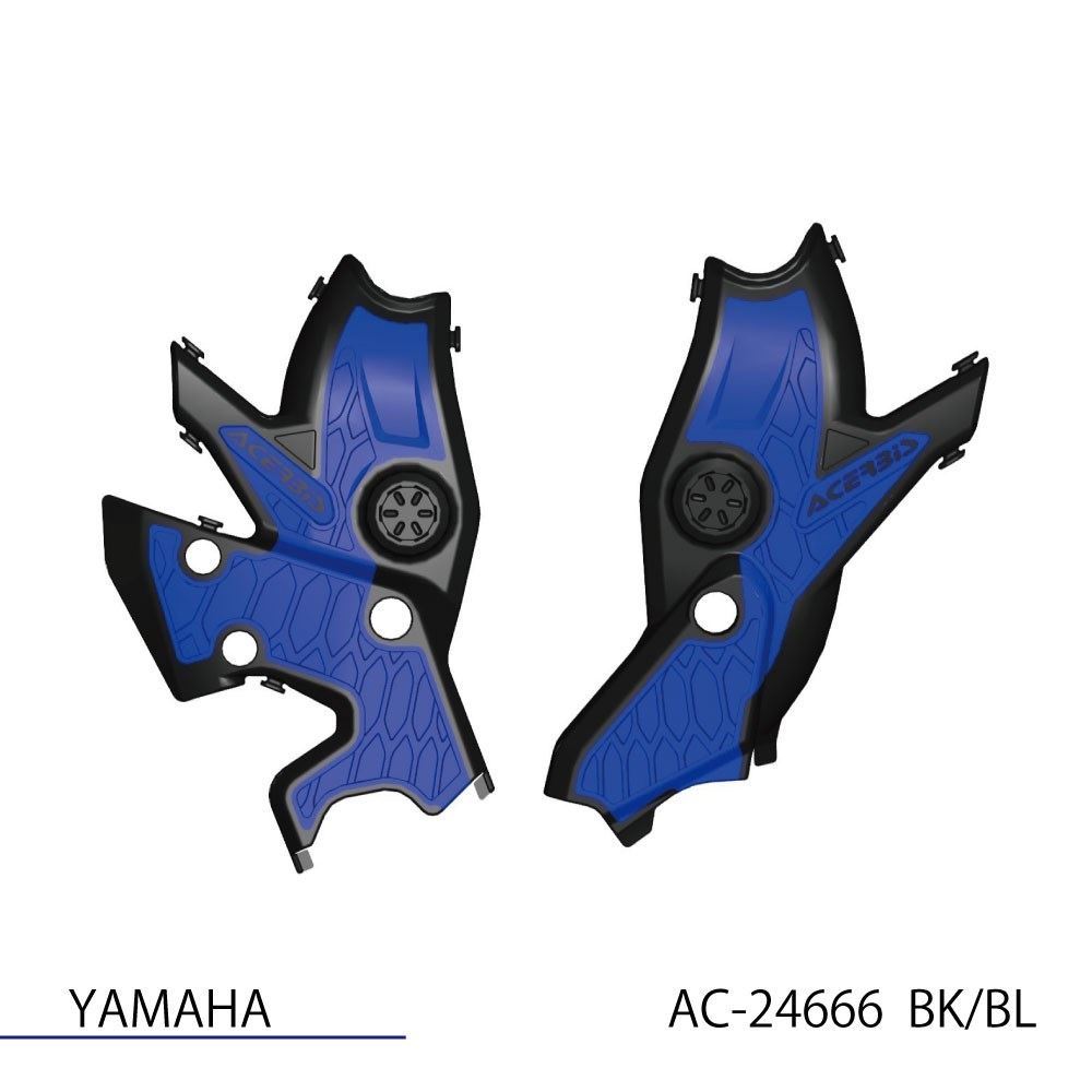 X-GRIP フレームガード ブラック/ブルー テネレ700