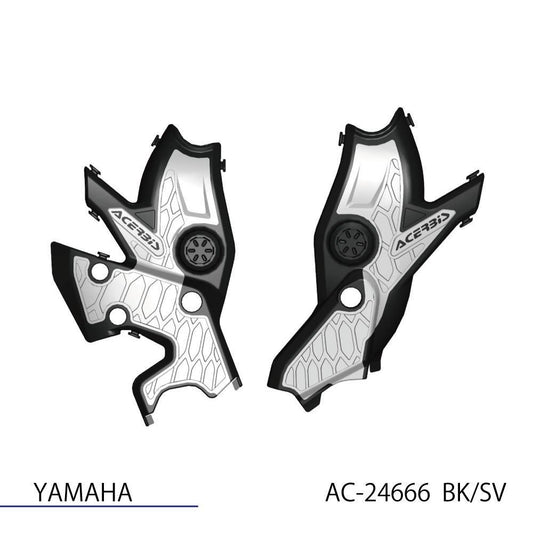 X-GRIP フレームガード ブラック/シルバー テネレ700