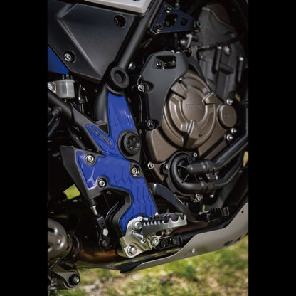 X-GRIP フレームガード ブラック/シルバー テネレ700