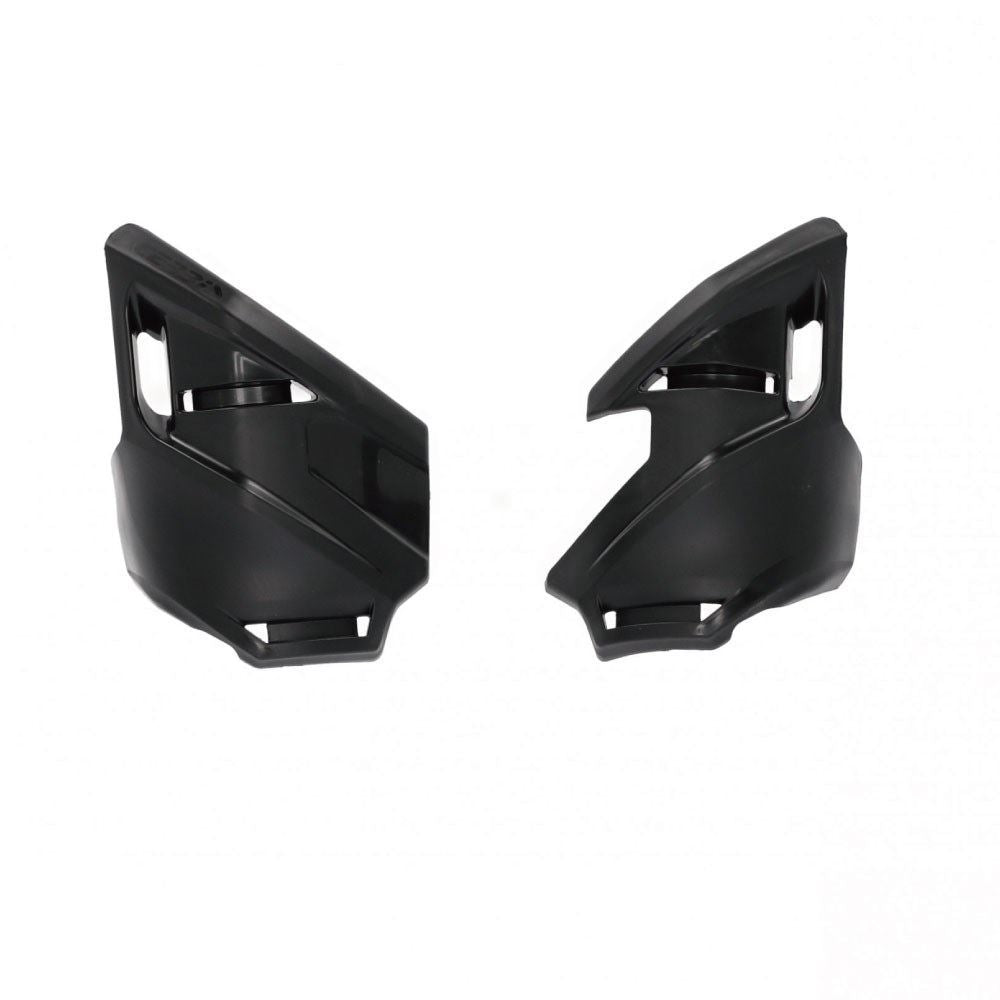 F-ROCK LOWER トリプルクランプカバー ブラック 汎用 左右セット