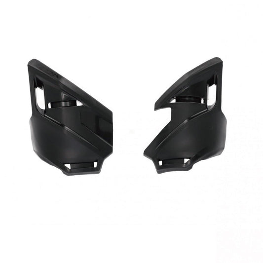 F-ROCK LOWER トリプルクランプカバー ブラック 汎用 左右セット