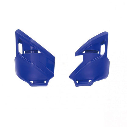 F-ROCK LOWER トリプルクランプカバー ブルー 汎用 左右セット