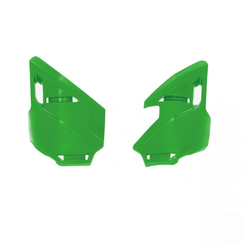 F-ROCK LOWER トリプルクランプカバー グリーン 汎用 左右セット