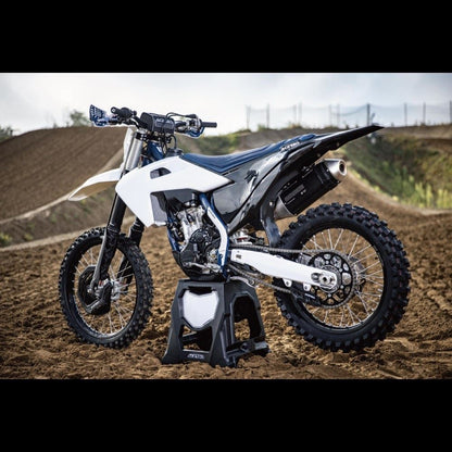 スイングアームプロテクション シルバー/ホワイト SX-F FC FE FX等