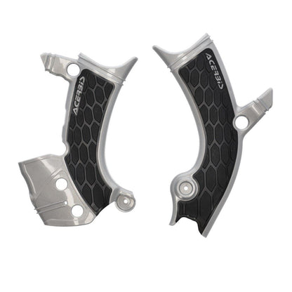 X-GRIP フレームガード グレー/ブラック YZ450F/450FX