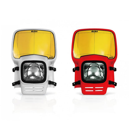 ELBAヘッドライト ホワイト 汎用