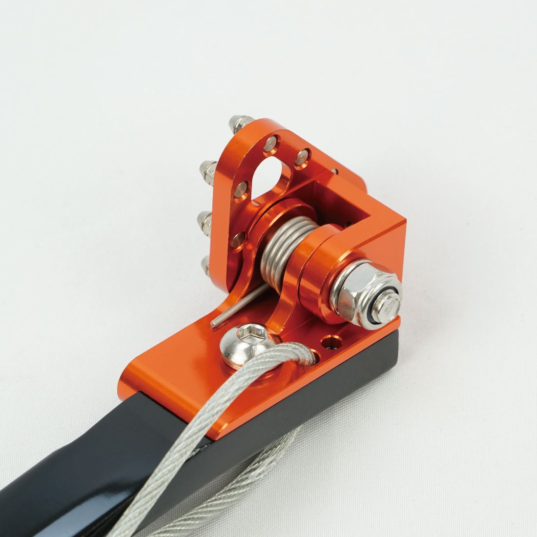 リア 鍛造フットブレーキレバー ブラック/ブラック KTM ハスクバーナ ガスガス