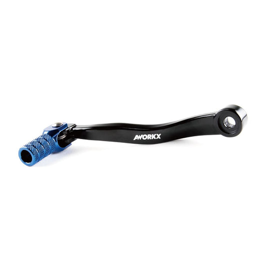 リア 鍛造フットシフトレバー ブラック/ブルー KTM ハスクバーナ ガスガス 2Tモデル用