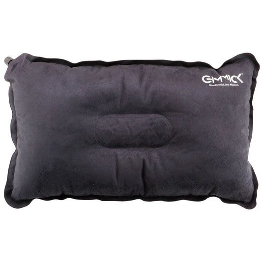 Gimmick Inflator Pillow, Black, 450mm (W) x 280mm (L) x 80-120mm (H)