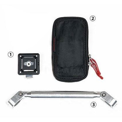 モバイルマウントセット ブラック φ22.2mm ブレースタイプ