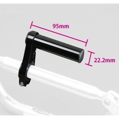 アクセサリーマウント シングル ブラック φ20〜φ28.6mm