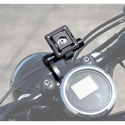 アクセサリーマウント シングル ブラック φ20〜φ28.6mm