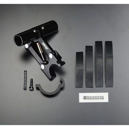 サスペンション アクセサリーマウント ブラック φ20〜φ28.6mm