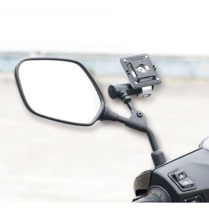 ロッドクランプアクセサリーマウントベース ブラック φ8-10mm