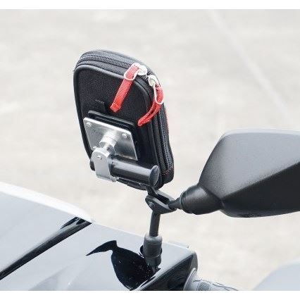 ロッドクランプアクセサリーマウントベース ブラック φ8-10mm