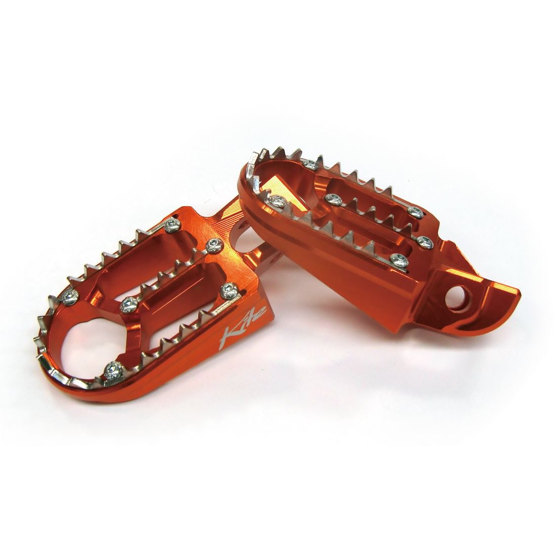 MX-EN フットペグ オレンジ KTM ハスクバーナ ガスガス