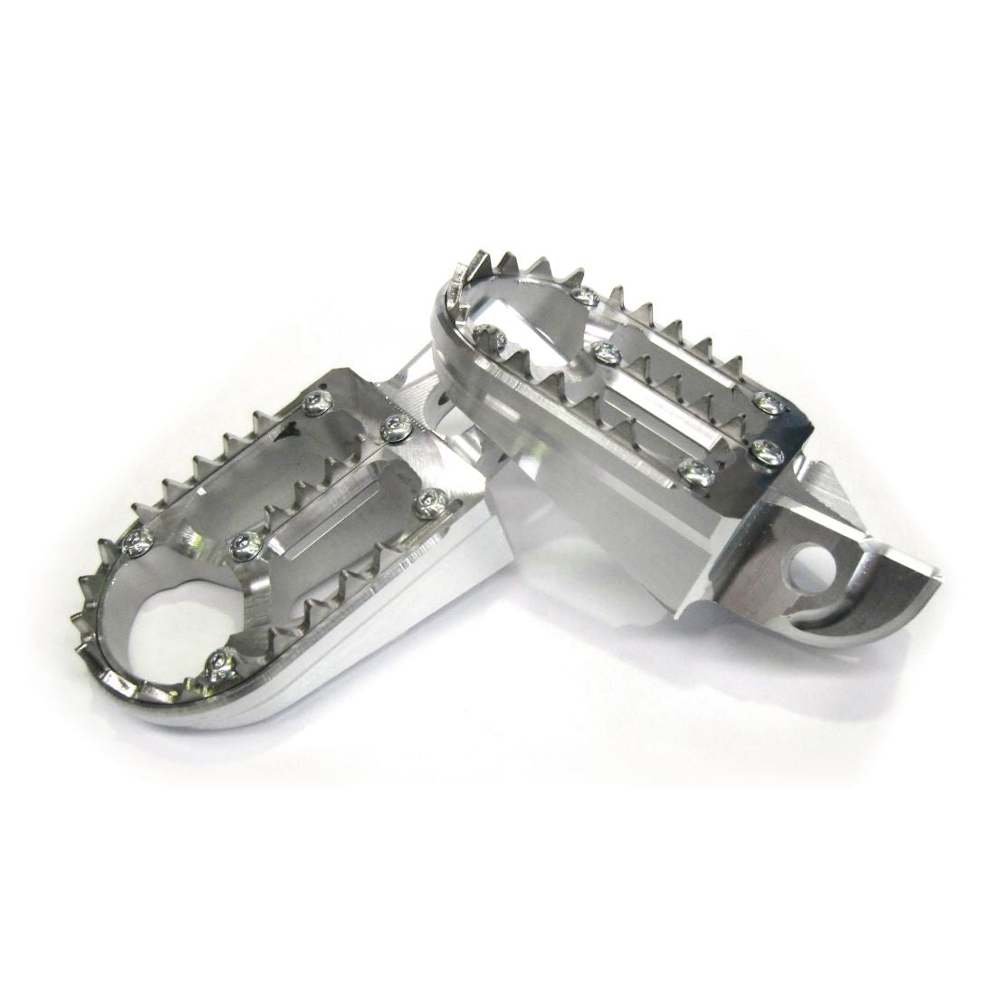 MX-EN フットペグ シルバー KTM ハスクバーナ ガスガス