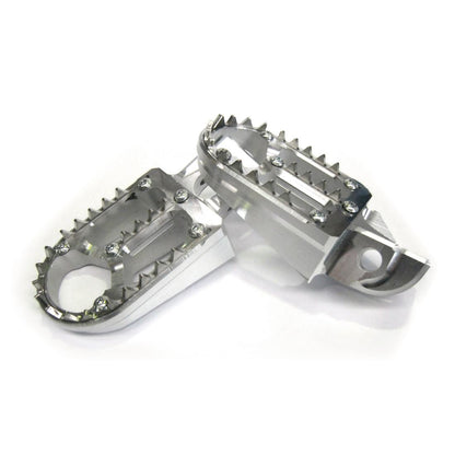 MX-EN フットペグ シルバー KTM ハスクバーナ ガスガス