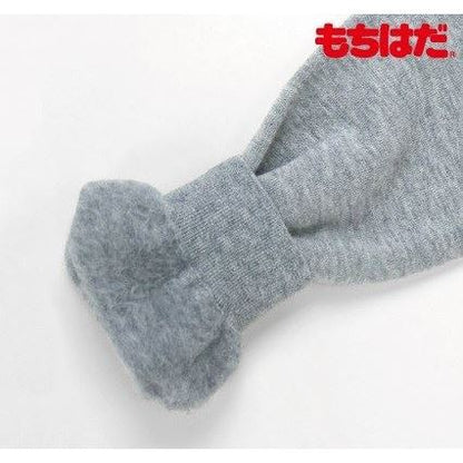 もちはだ 極厚地 丸首長袖シャツ コン