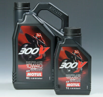 300V FACTORY LINE ROAD RACING 10W40 4ストローク用エンジンオイル 1L