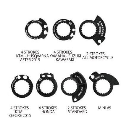 ロックオングリップ グレー 全長115mm 左/22φ 右/25φ