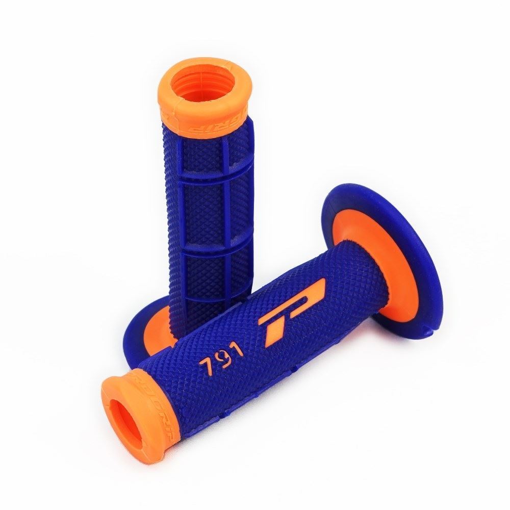 デュオデンシティーグリップ 蛍光オレンジ/ブルー 全長118mm