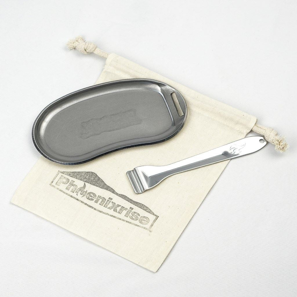 Combat griddle: 13mm high x 158mm long x 89mm wide edges
