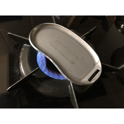 Combat griddle: 13mm high x 158mm long x 89mm wide edges