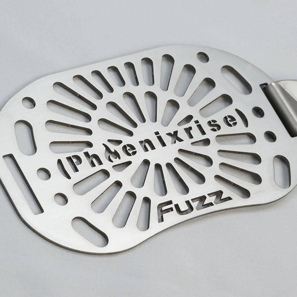 FUZZ Titanium Silver, 2mm thick, 88×157mm