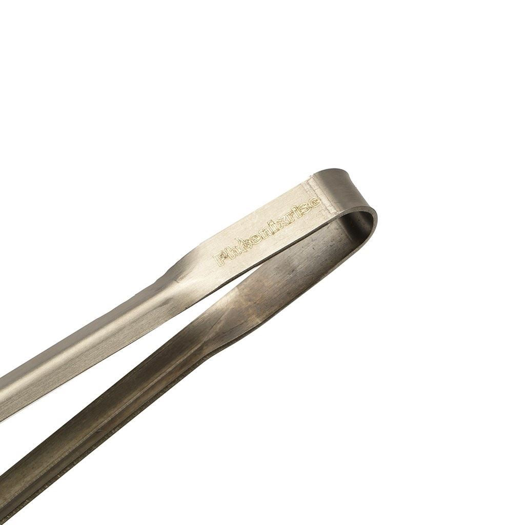 Long Titanium Tongs, Silver, 10x233x72mm, WILD