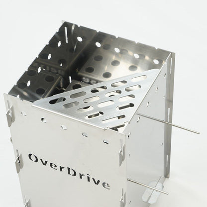OverDrive Pot Stand, Silver, 180×80×5mm (L×W×H)
