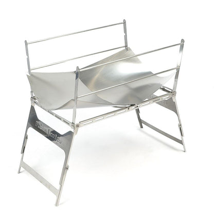 Grill, 2 Burner Plates, Silver, Height 283-333 x Depth 265 x Width 400-437mm