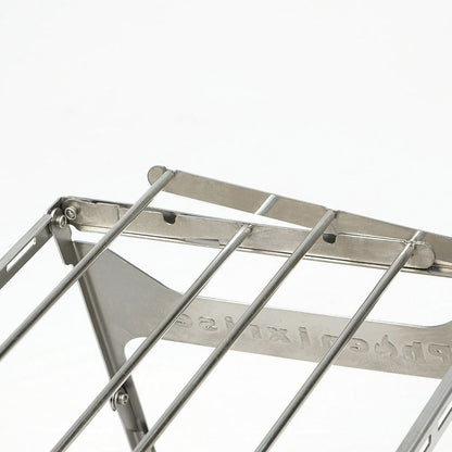 Grill, 2 Burner Plates, Silver, Height 283-333 x Depth 265 x Width 400-437mm