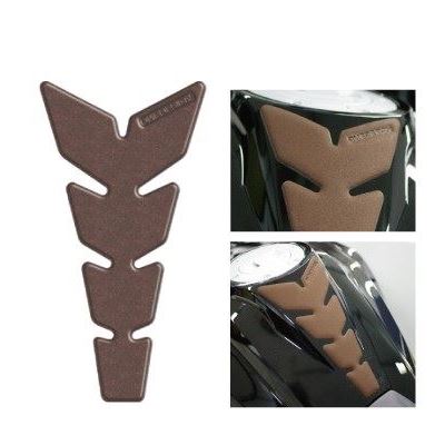 タンクパッド ソフトタッチスリム ブラウンレザー 200mm×103mm