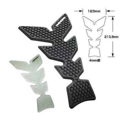 タンクパッド HDR ブラック 213mm×123mm 4mm厚 フィッシュボーンレギュラー