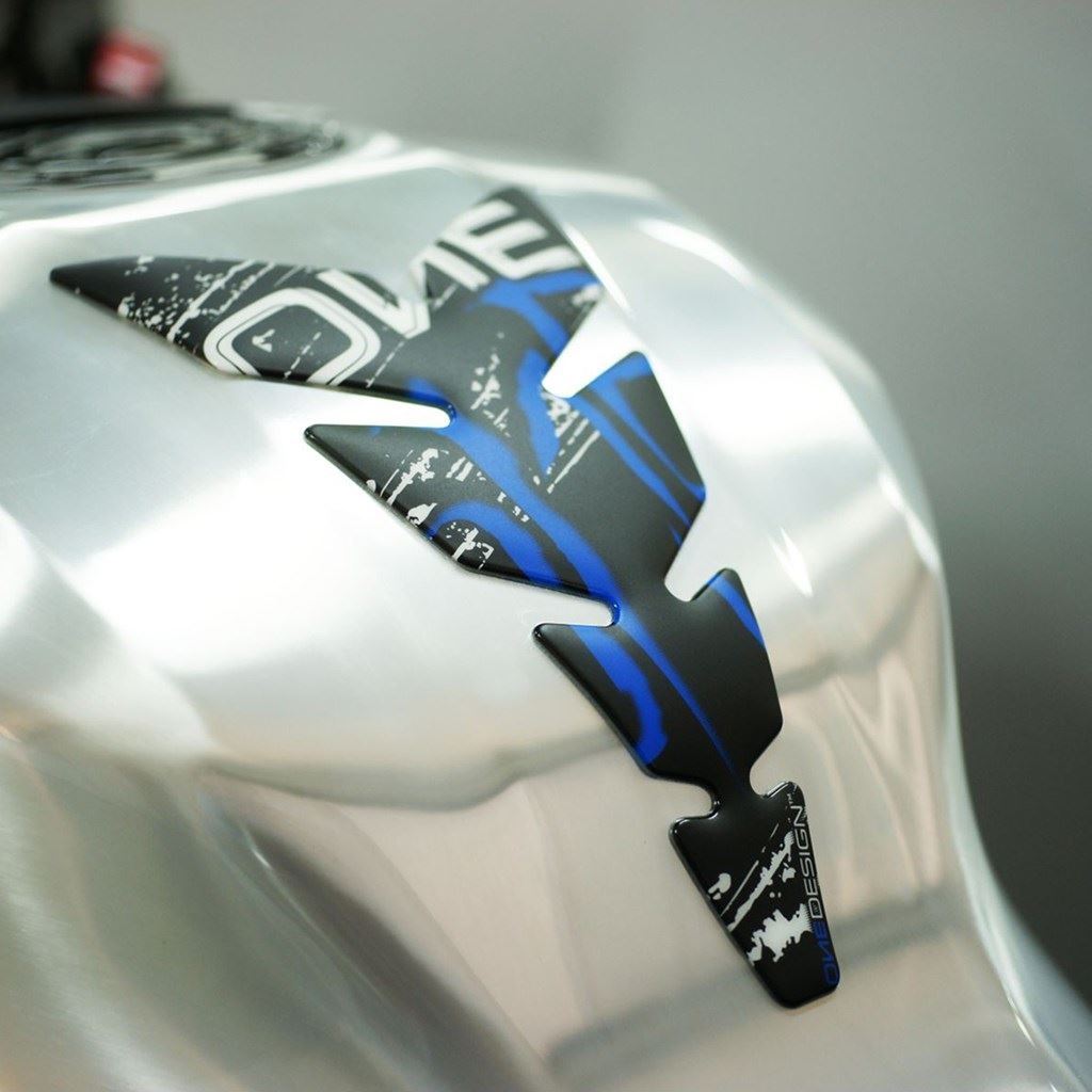 タンクパッド MOON スリム ソフトタッチ ブルー 134mm×223mm